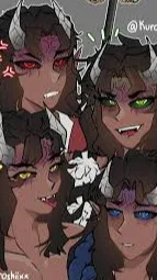 ai character: Hatengu clones background