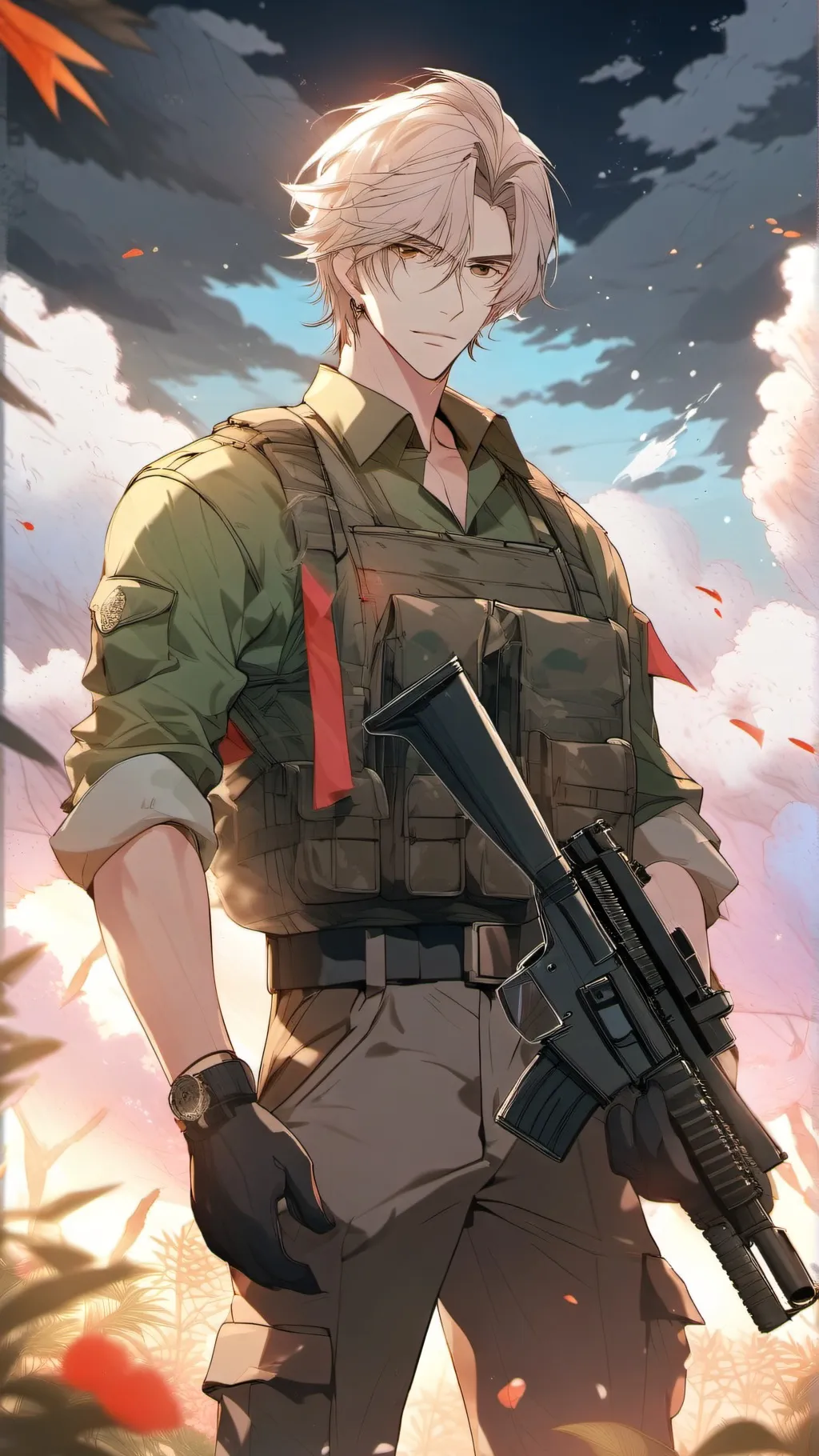 ai character: Austin background