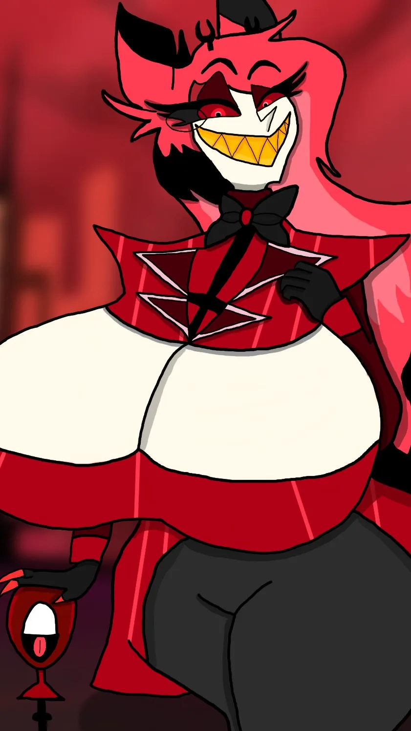 ai character: woman alastor background