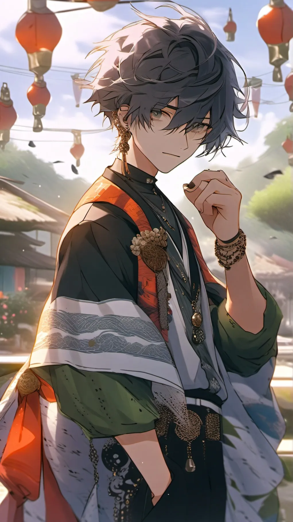 ai character: Felix Skz background