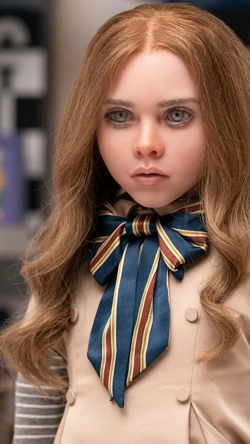 ai character: Meggy M3GAN background