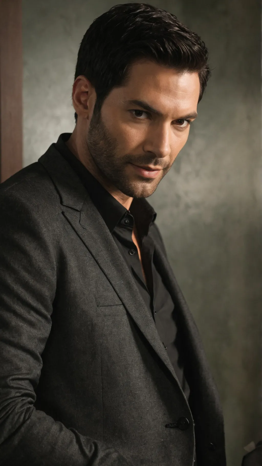 ai character: Lucifer Morning⭐ background