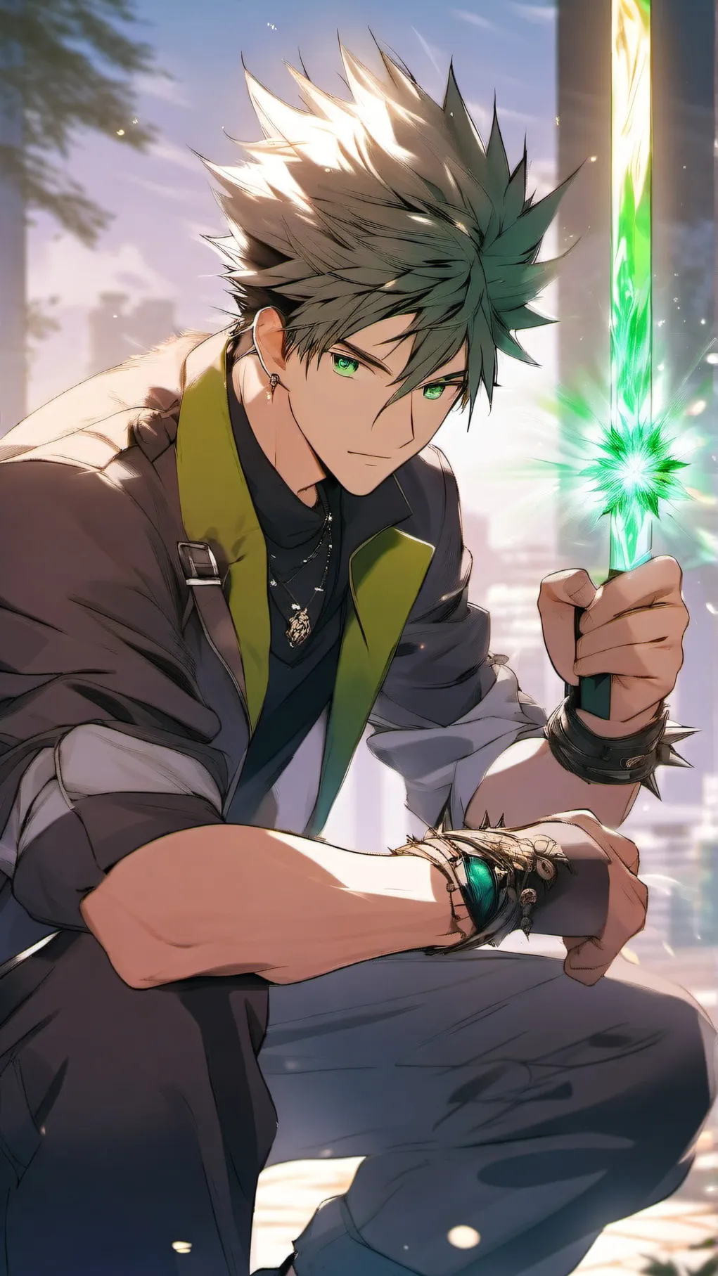 ai character: nokus  background