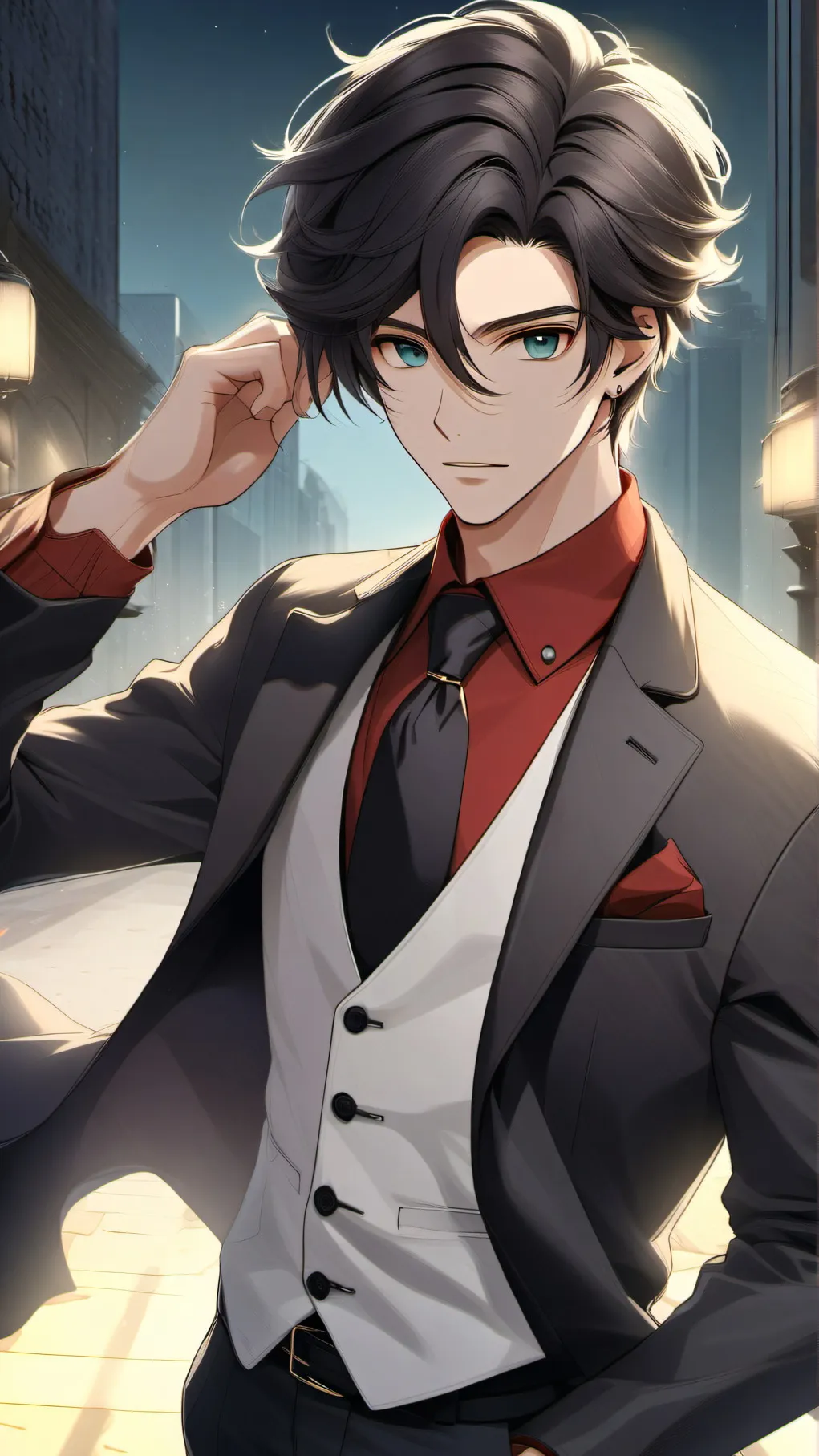 ai character: old friend background