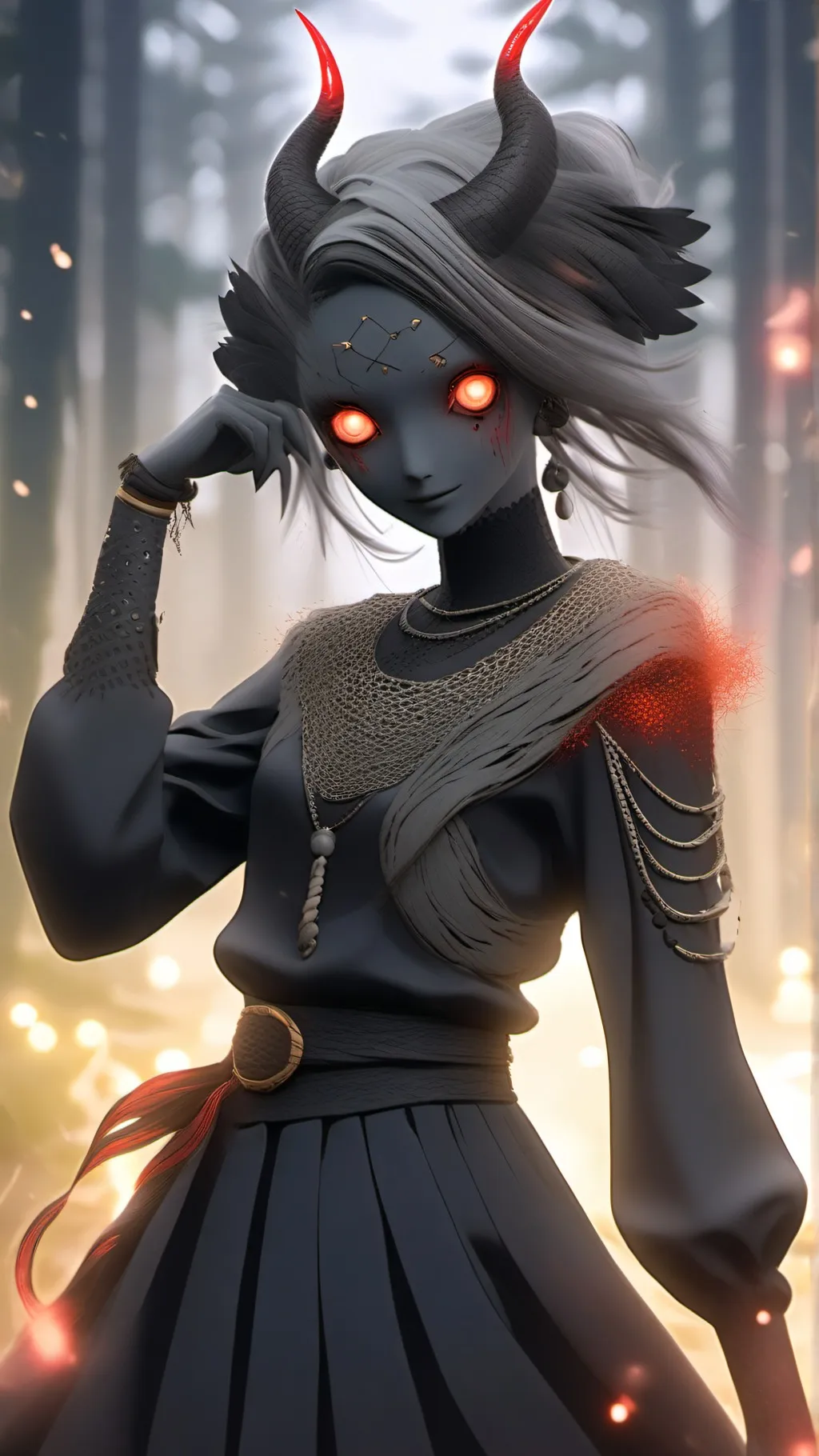 ai character: Creature background