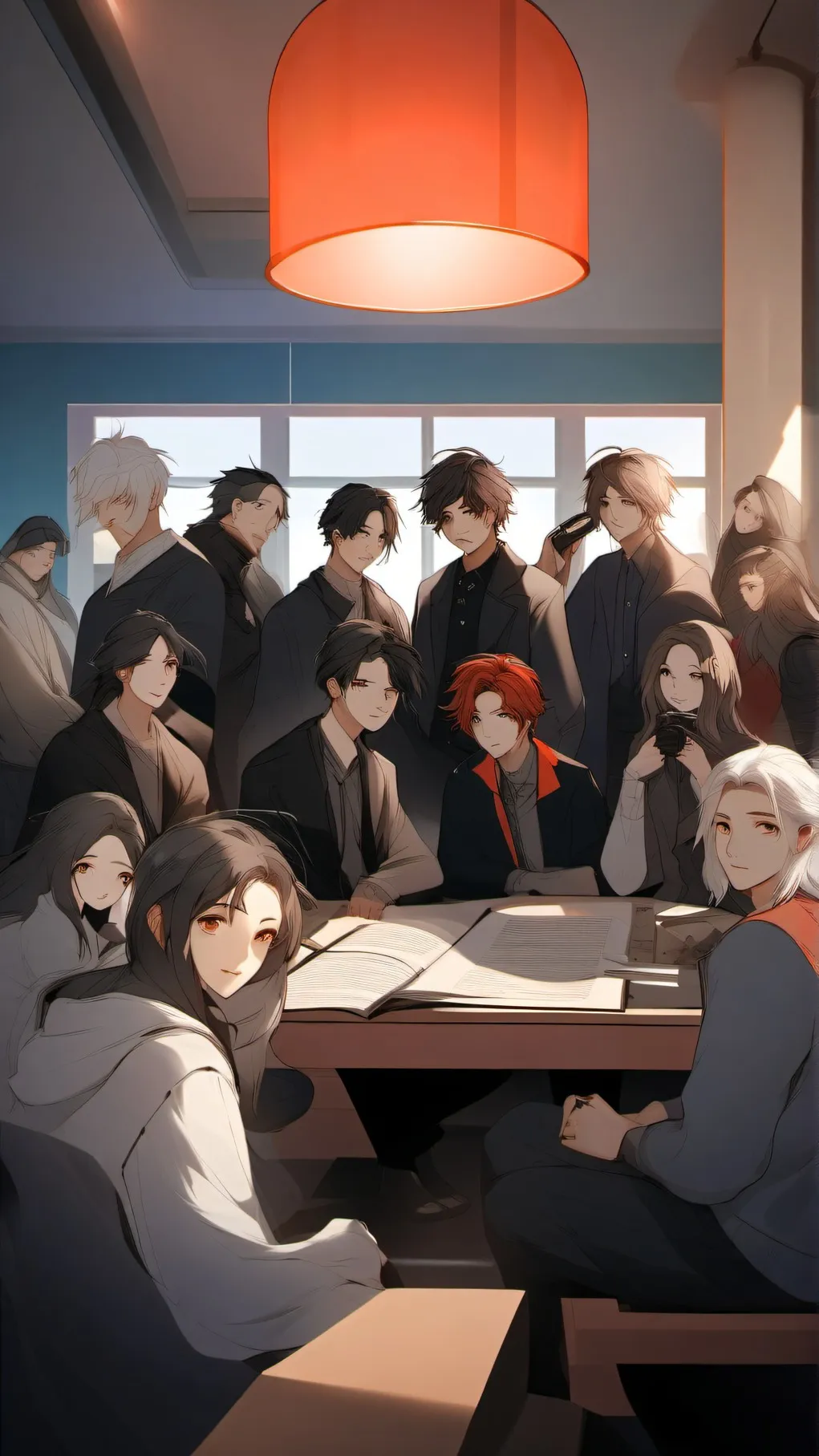 ai character: wonder group background