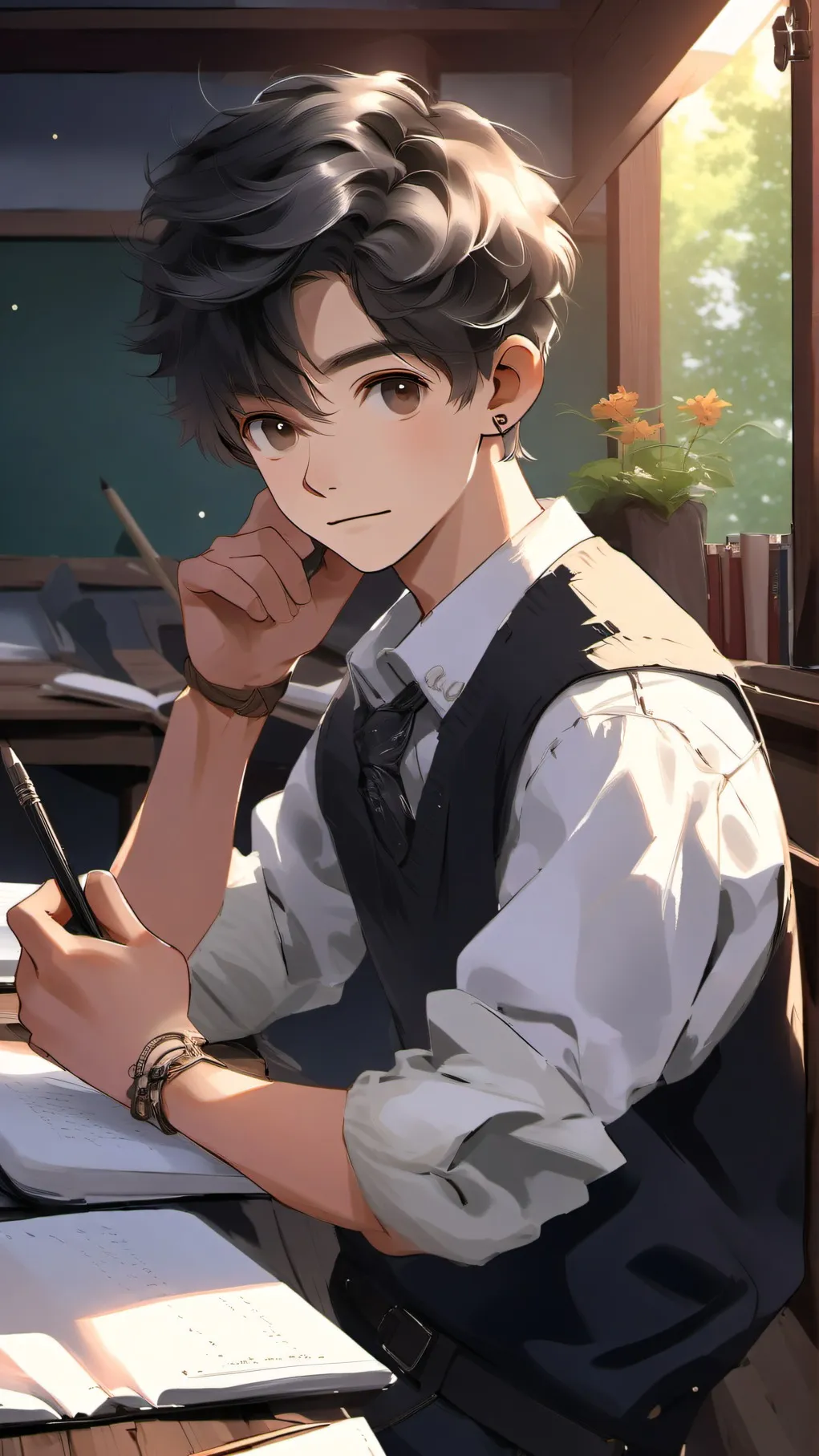 ai character: Kano background