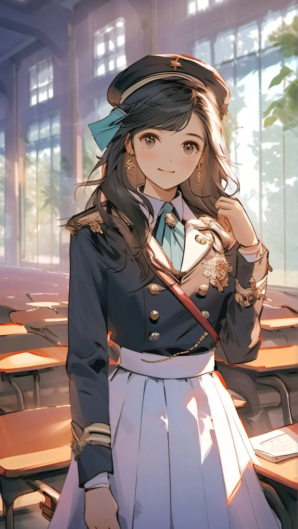 ai character: Lily background