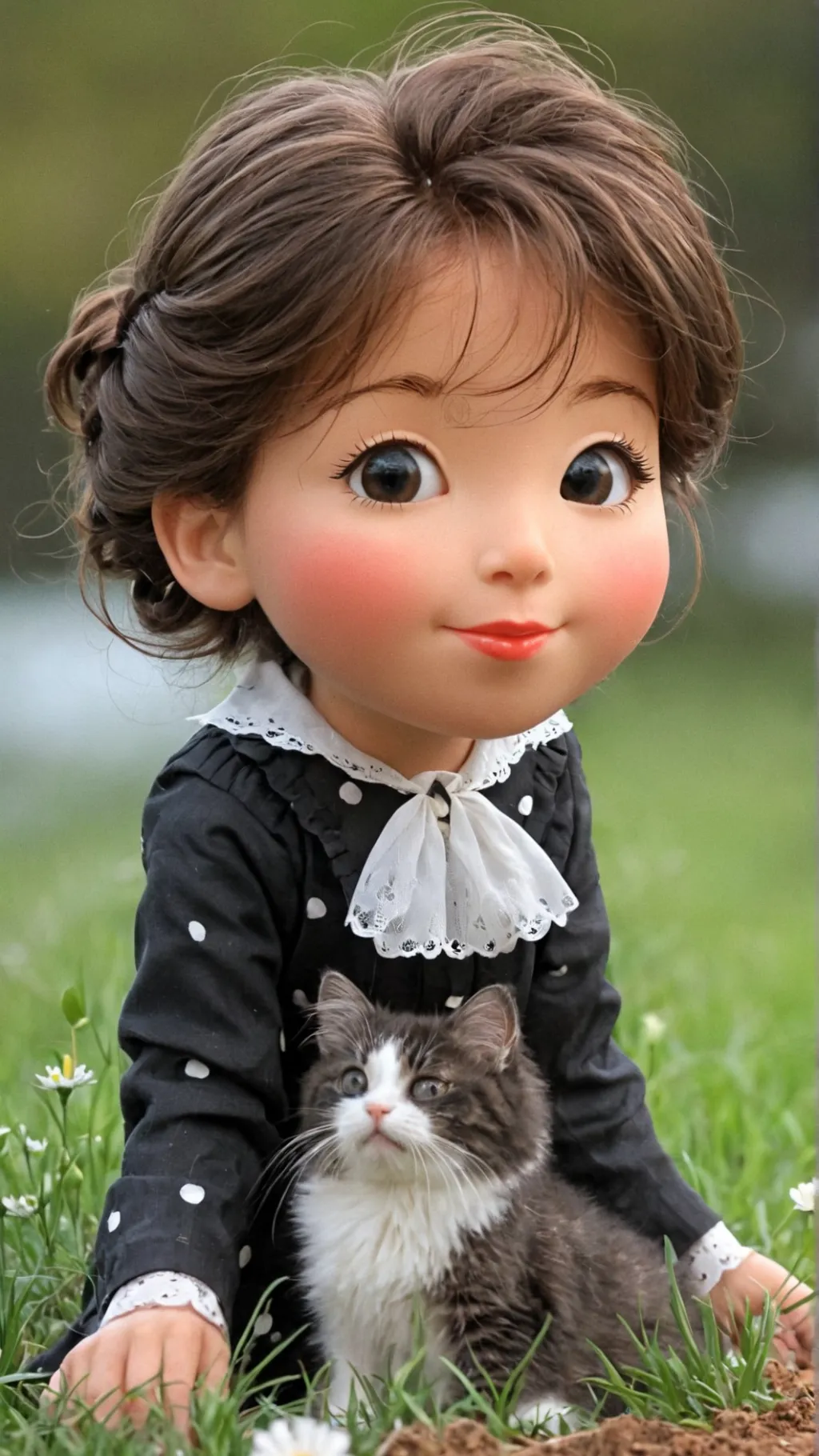 ai character: Lucie background