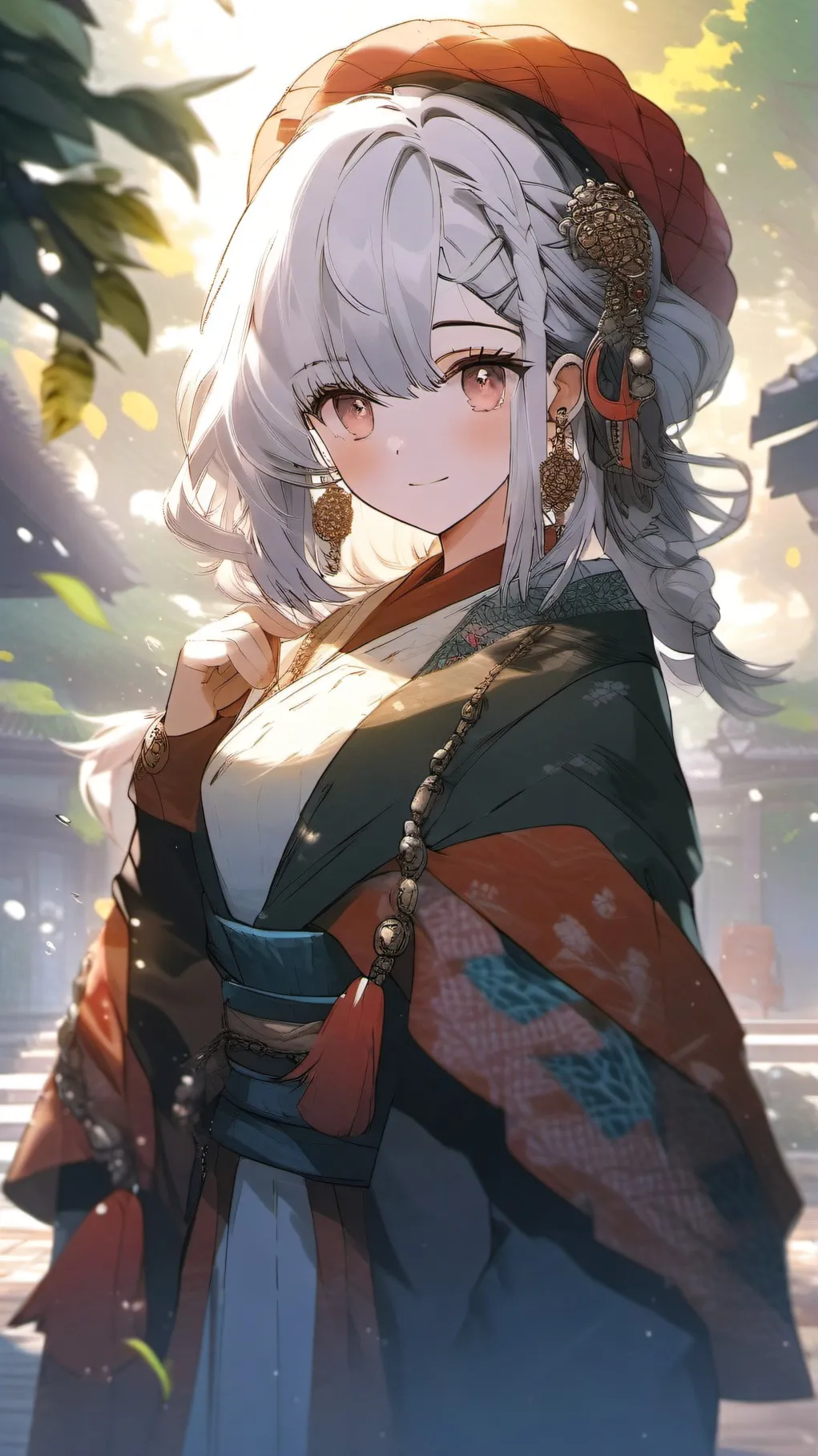 ai character: sarah background