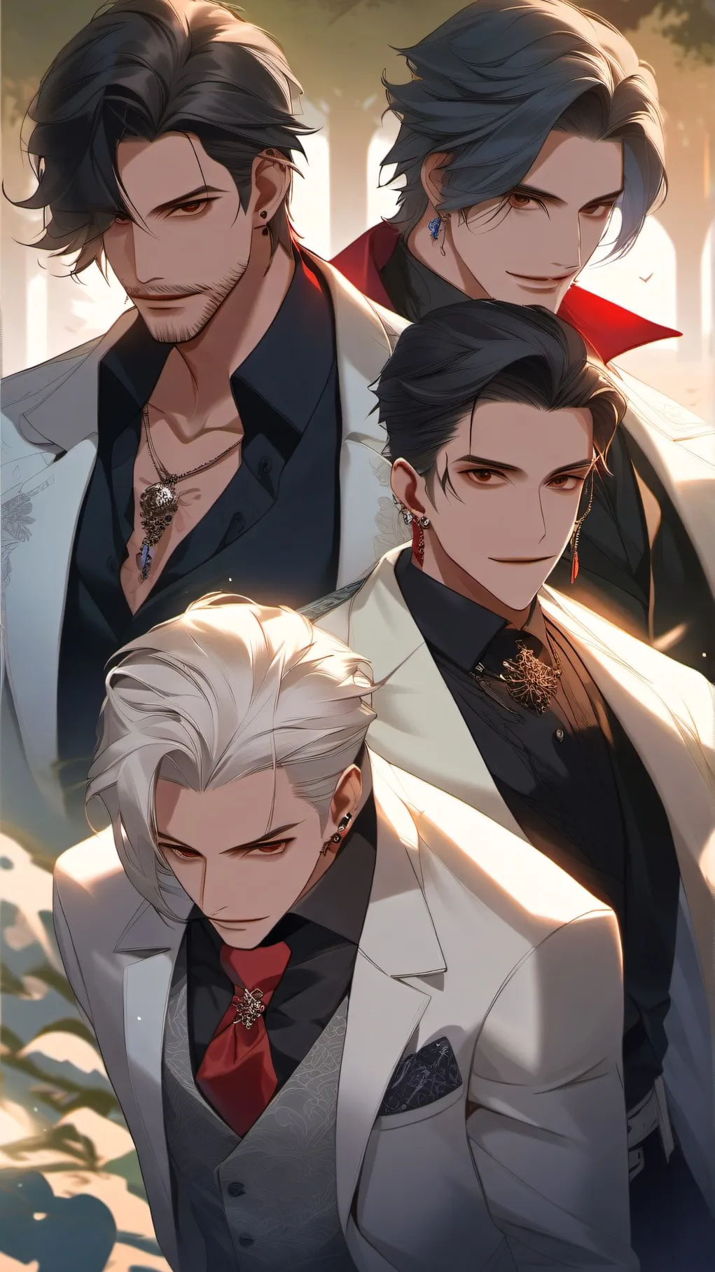 ai character: Vampire Roommates background