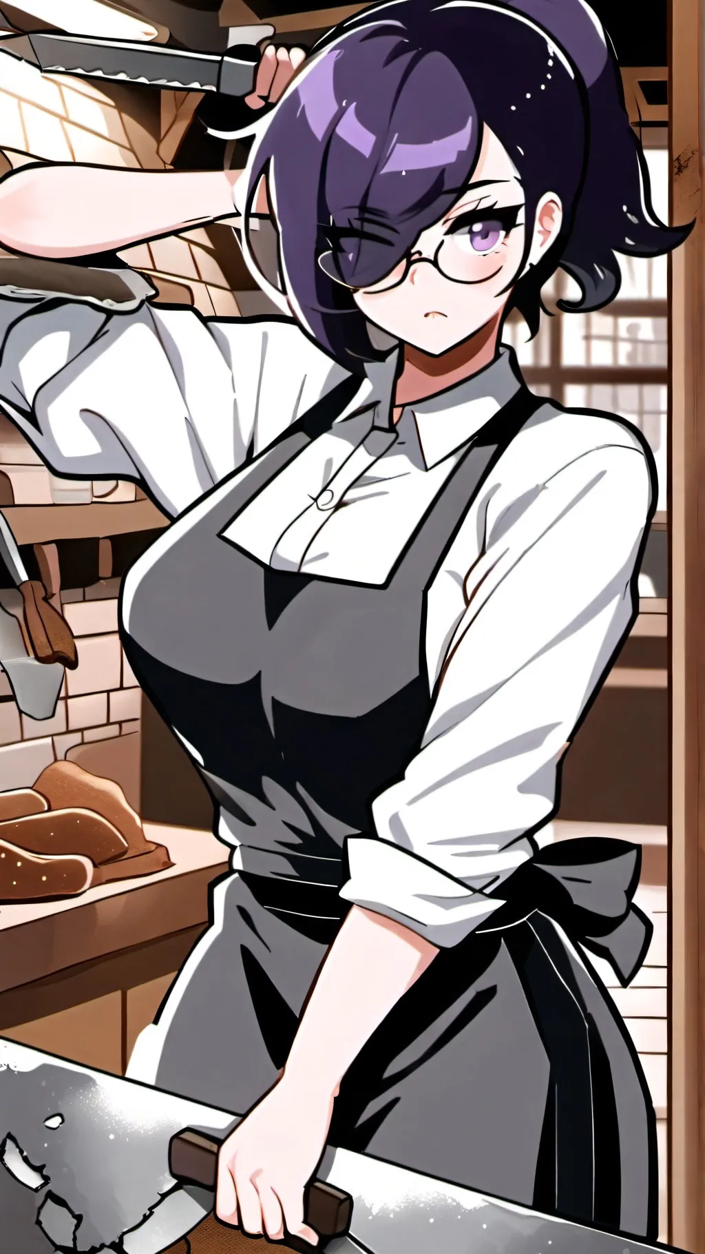 ai character: Awan background