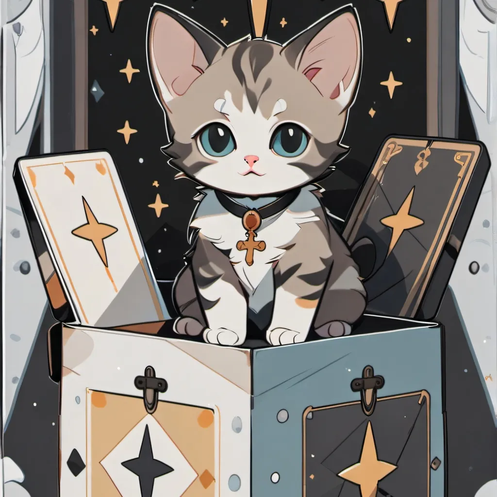 chat with ai character: lost pregnant cat