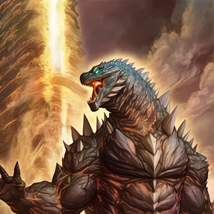 chat with ai character: Hyper Godzilla 