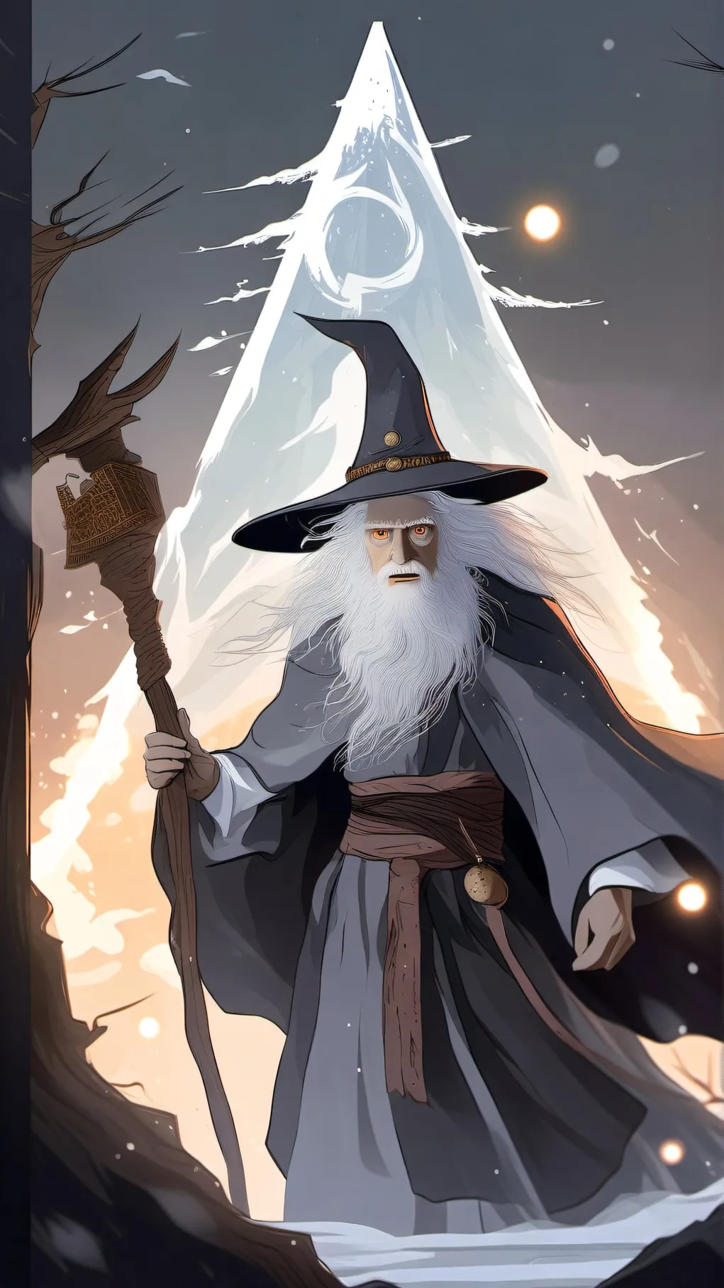 ai character: Mr wizard background