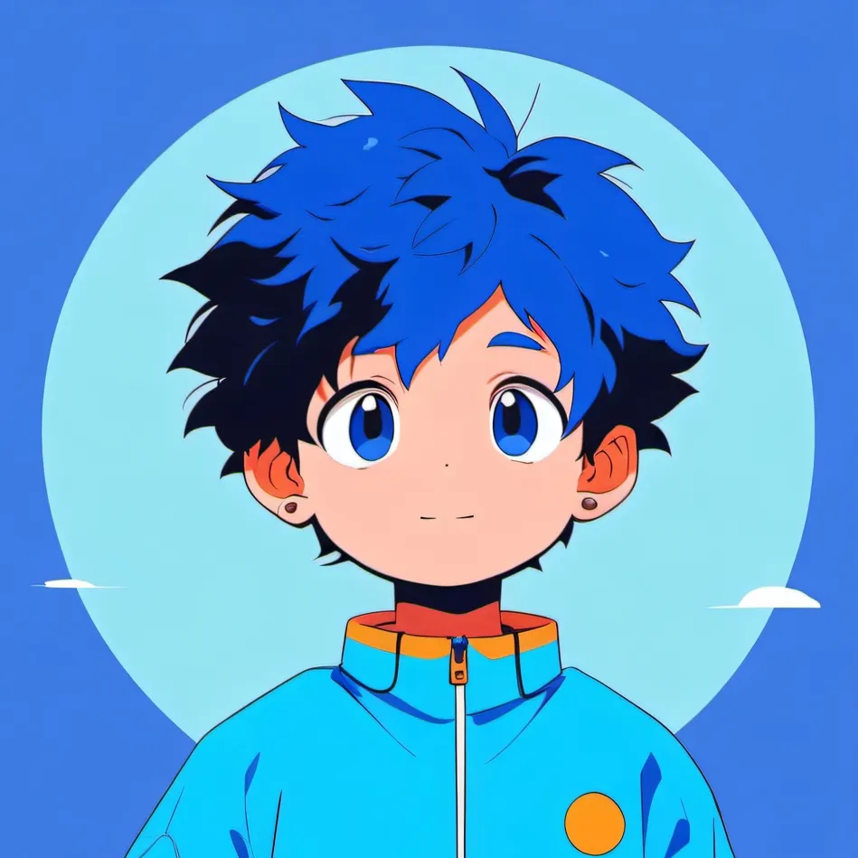 chat with ai character: kid deku