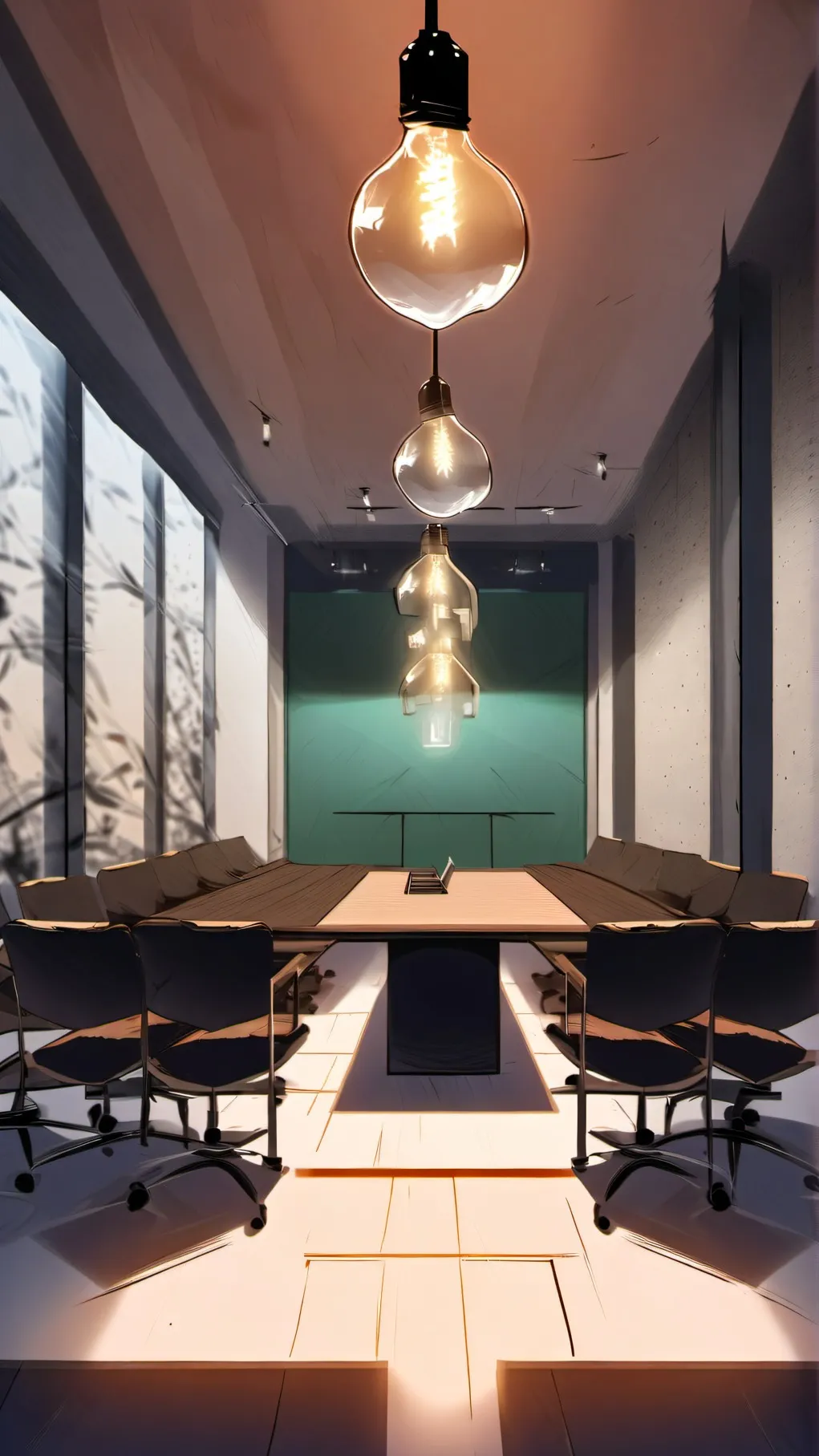 ai character: ur oc meeting! background