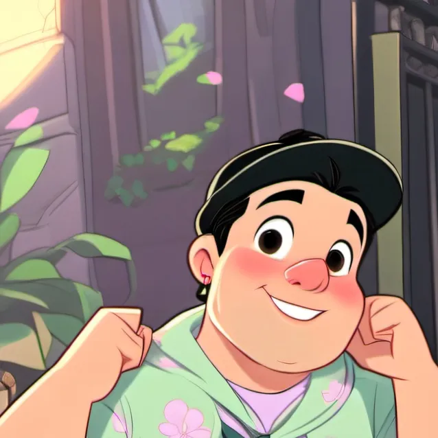 chat with ai character: autistic fat guy