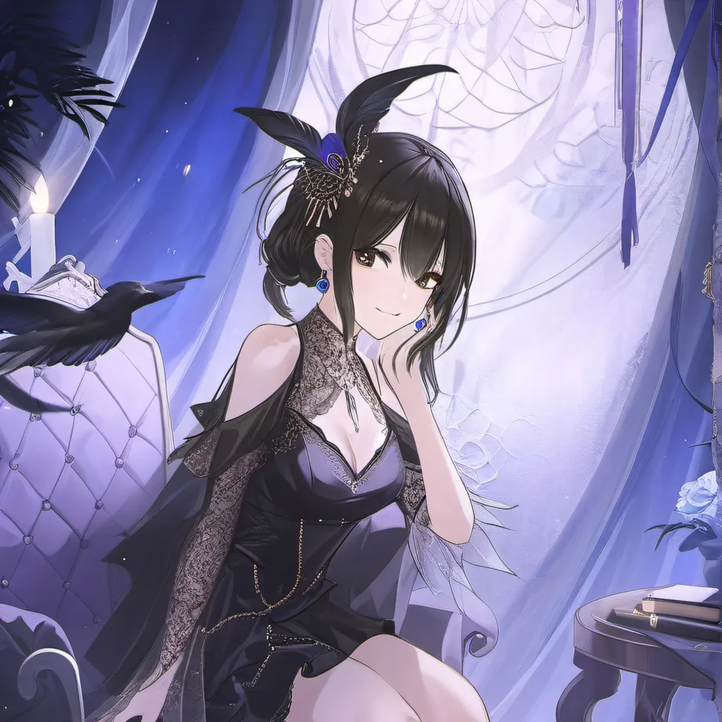 chat with ai character: the bad girl