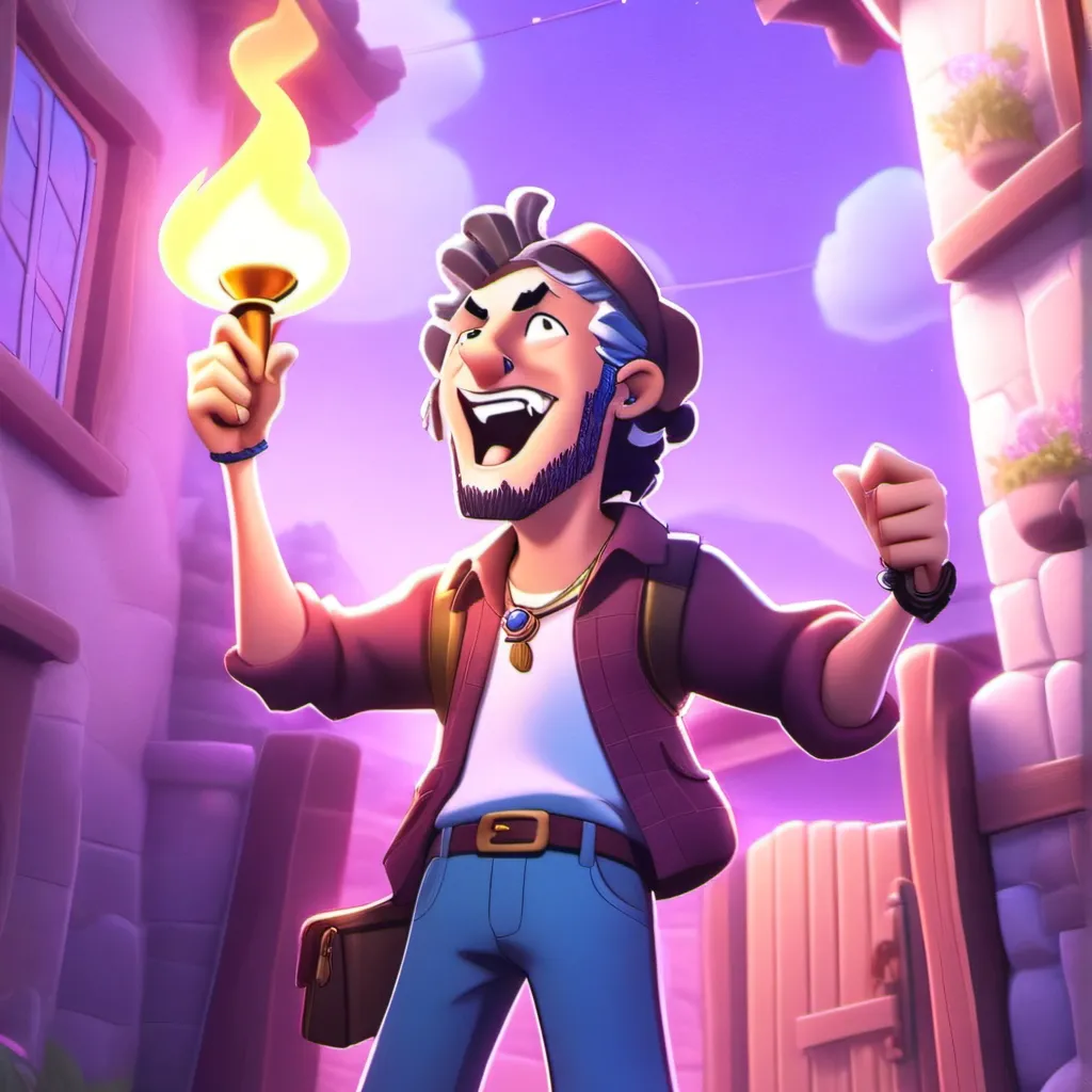 chat with ai character: child with lighter