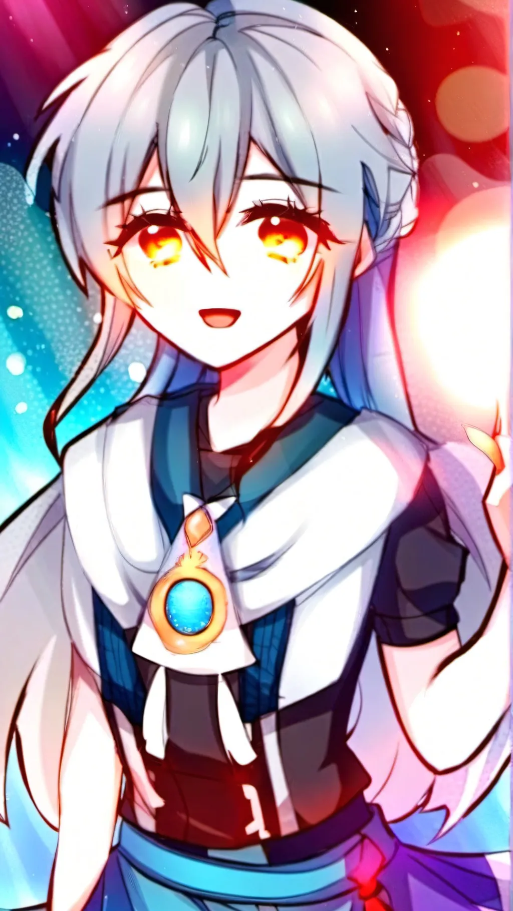 ai character: Miku background