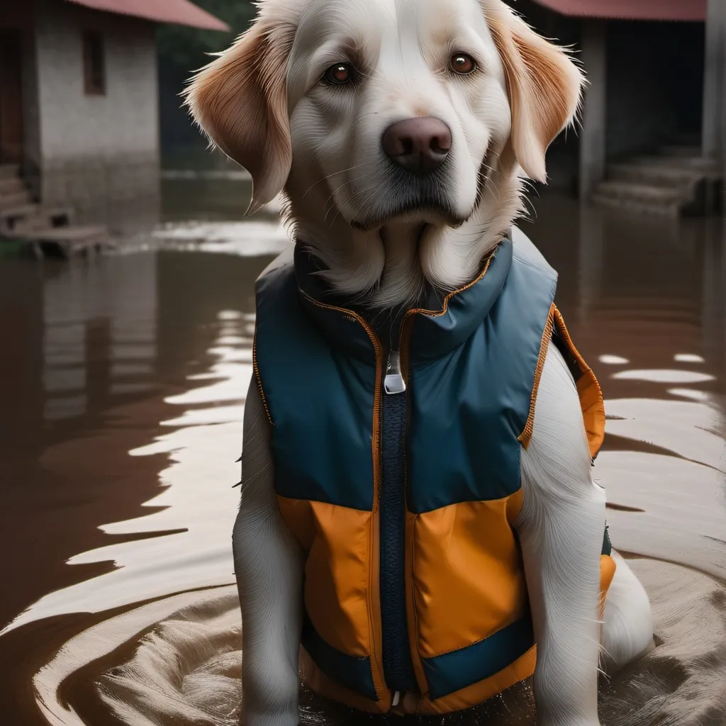 chat with ai character: flood in china