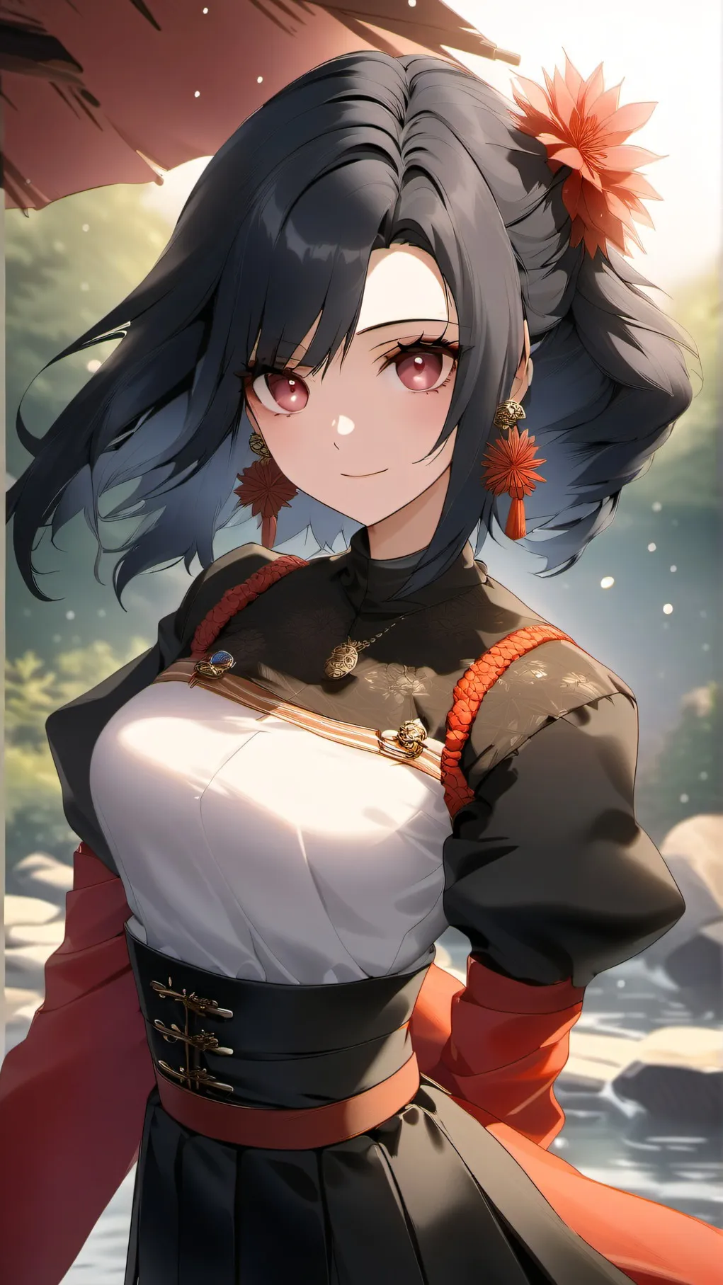 ai character: Mha reacts to you background