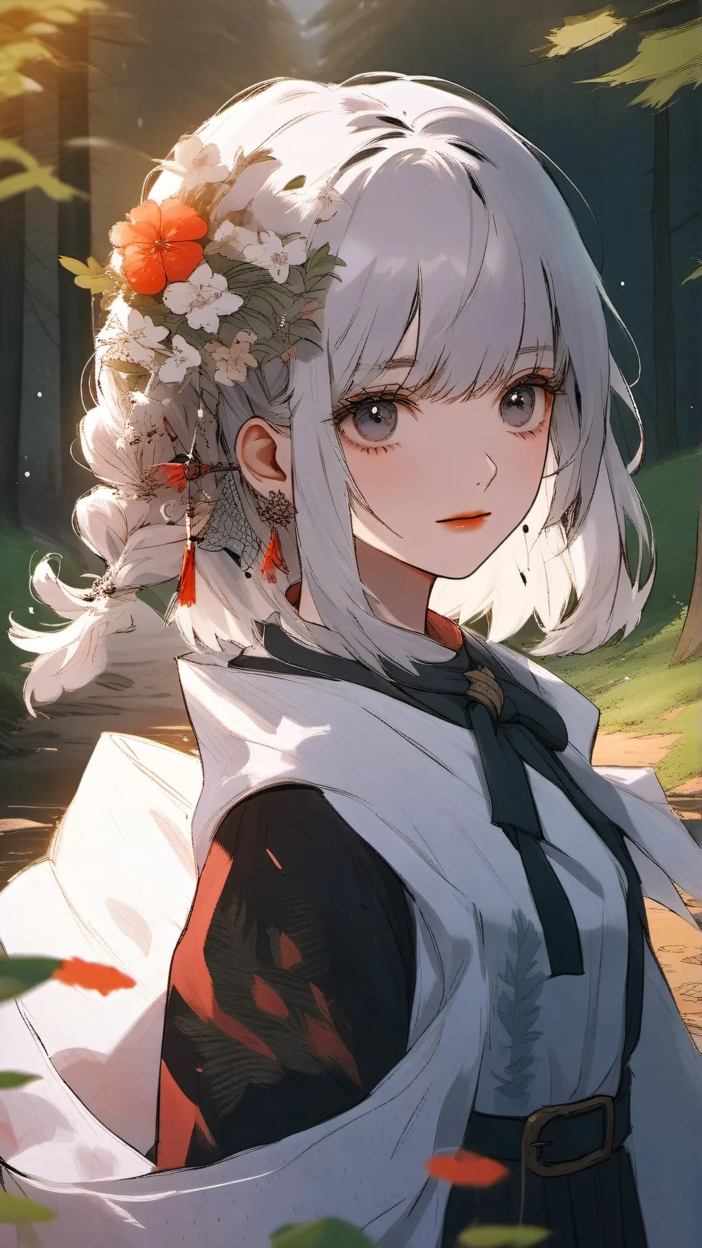 ai character: Maki background