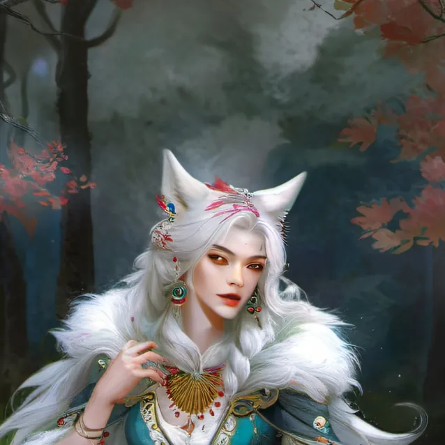 chat with ai character: pretty alpha wolf 