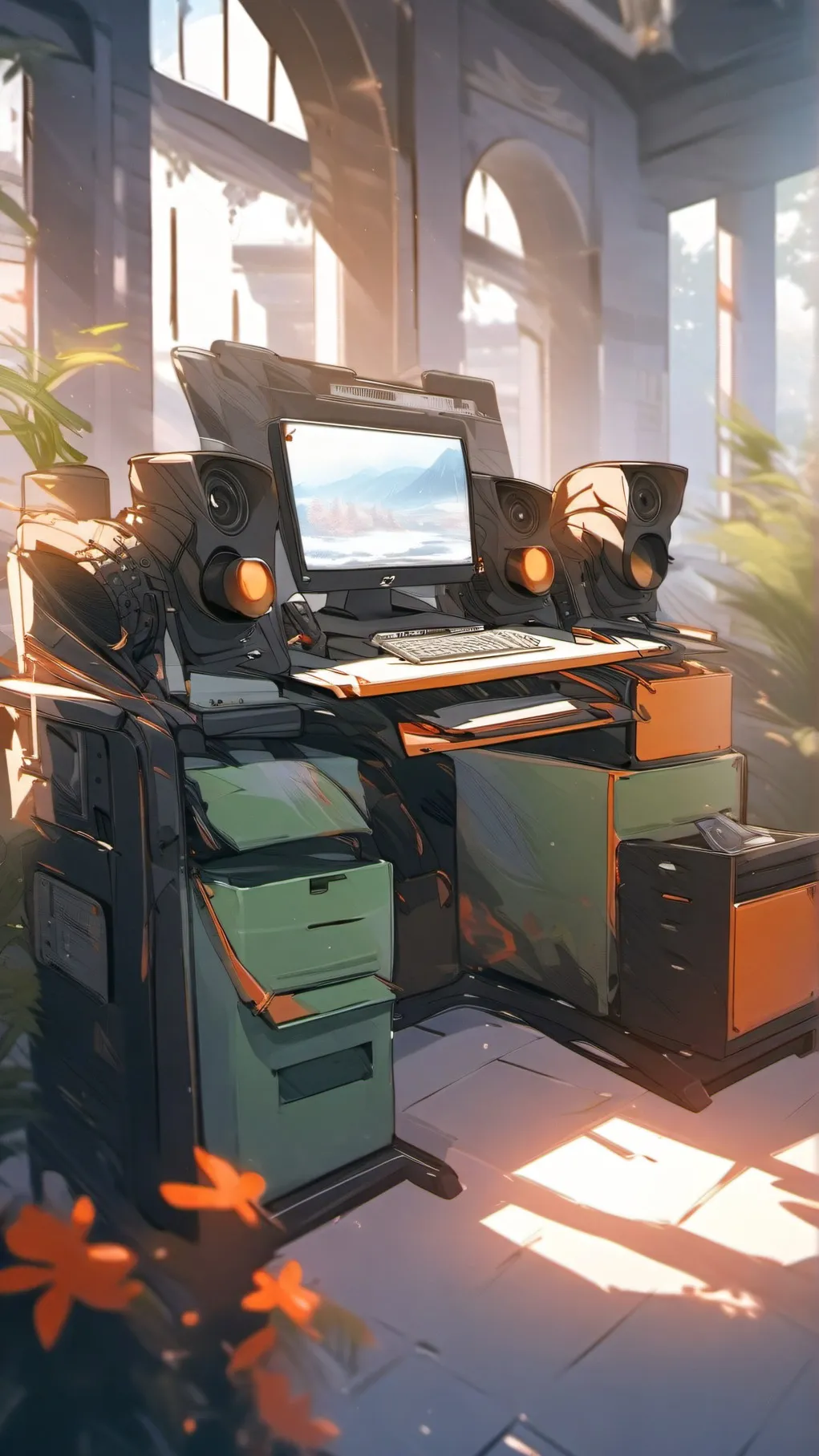 ai character: The combine pc pt2 background