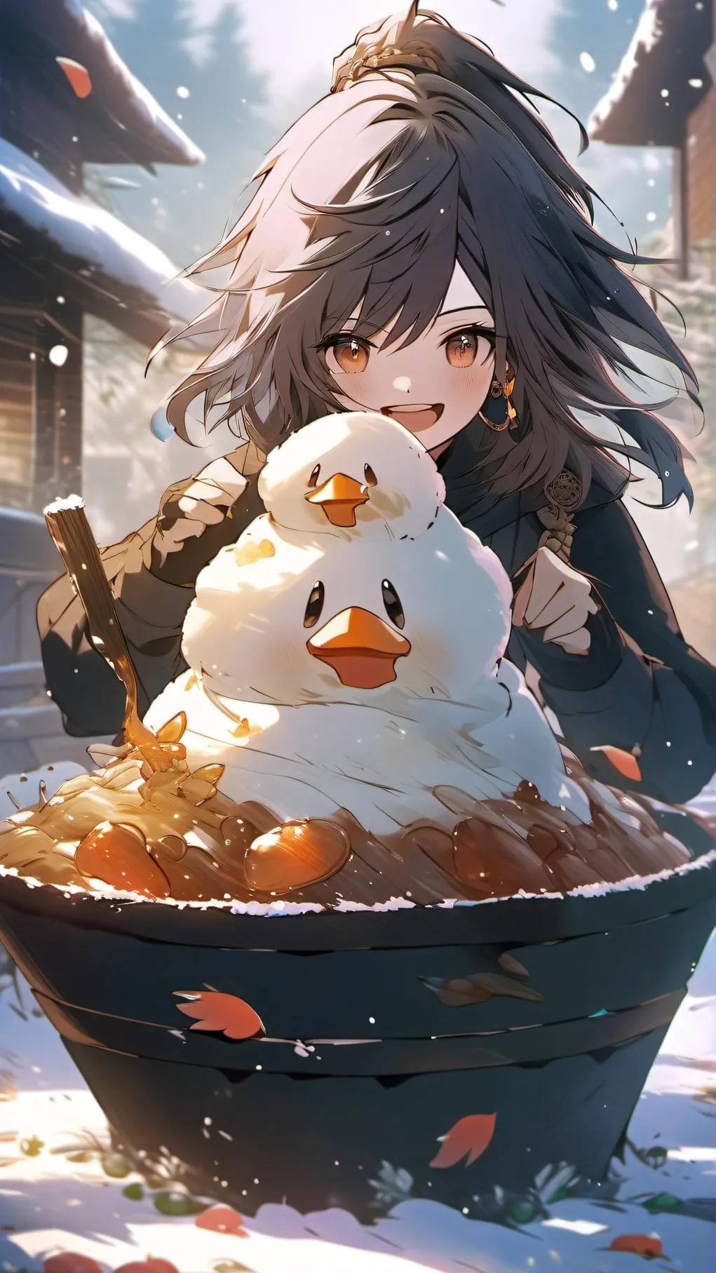 ai character: poop background