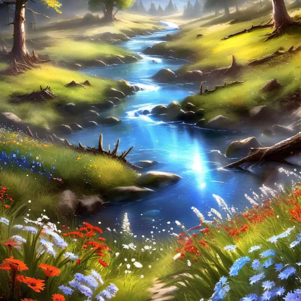 chat with ai character: grass