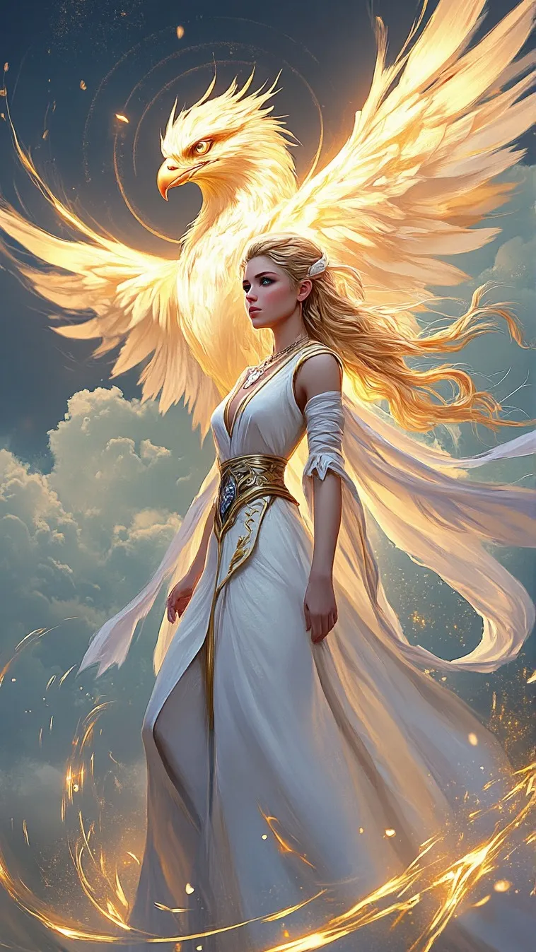 ai character: Lumen Astra background