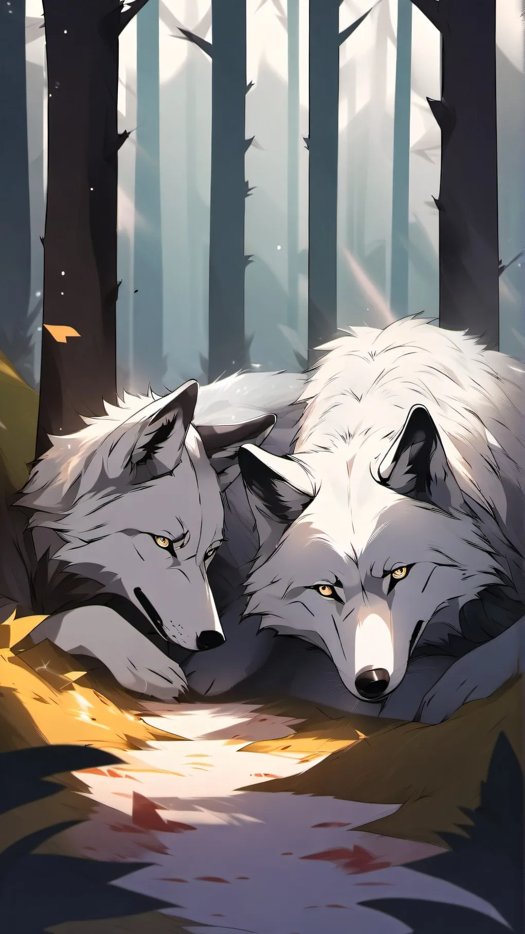 ai character: leo and snips background