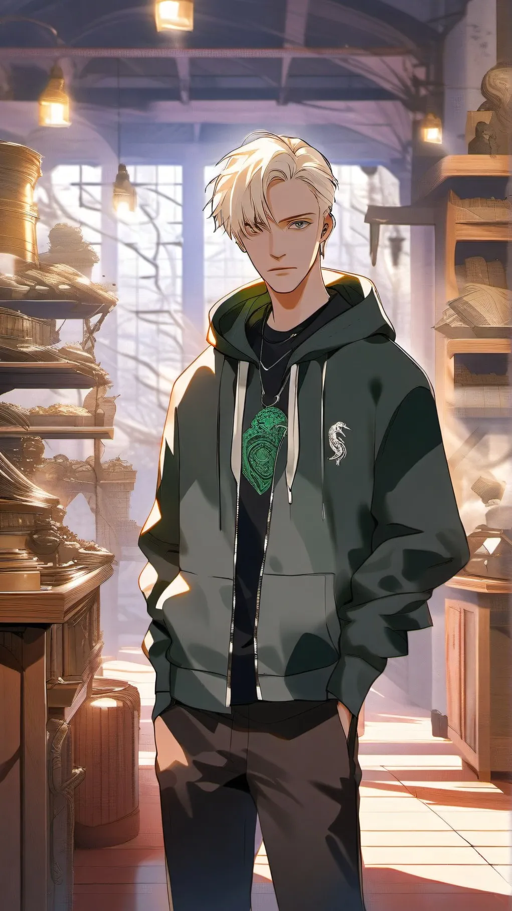 ai character: Draco Malfoy background
