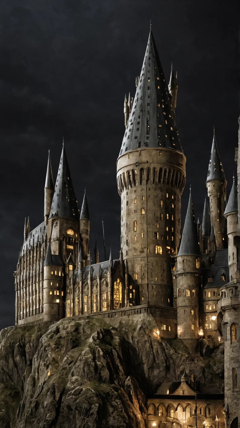 ai character: Hogwarts background