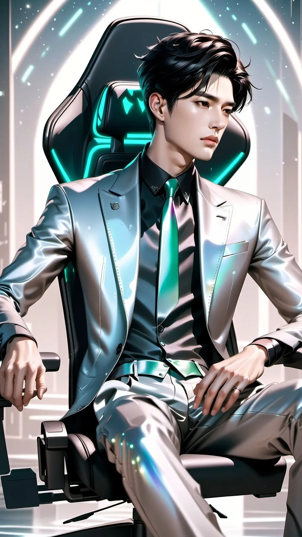 ai character: Daniel countain background