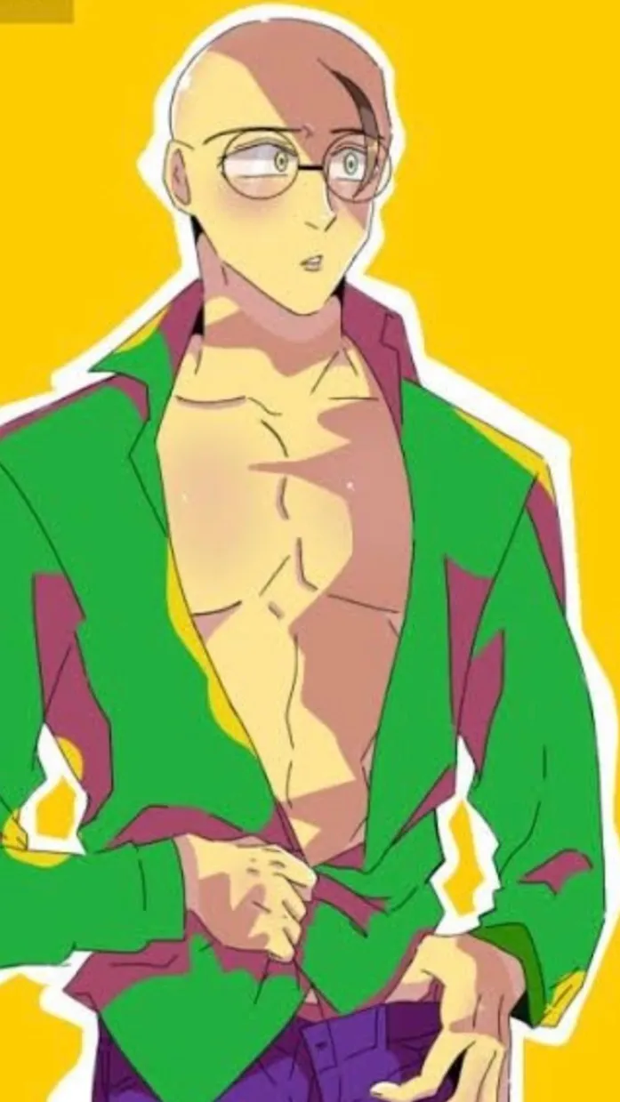 ai character: Cool guy background