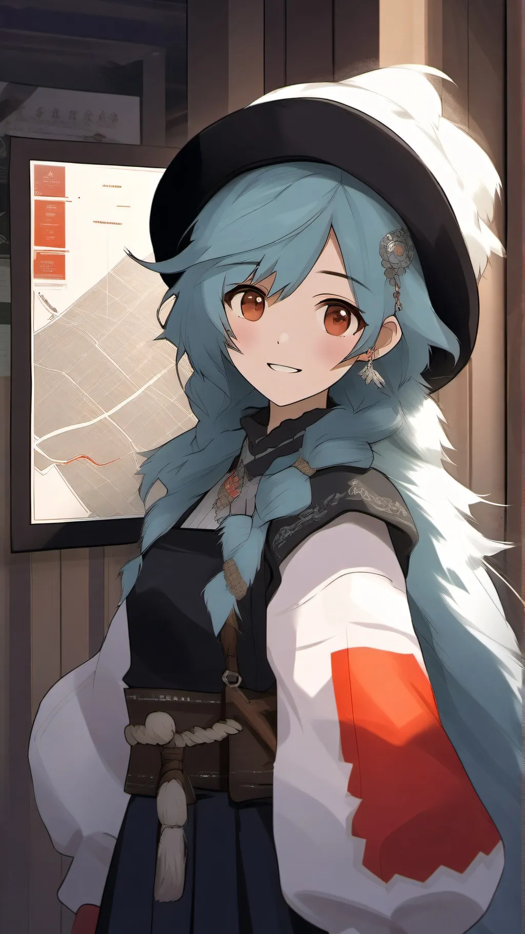 ai character: Murder drones background