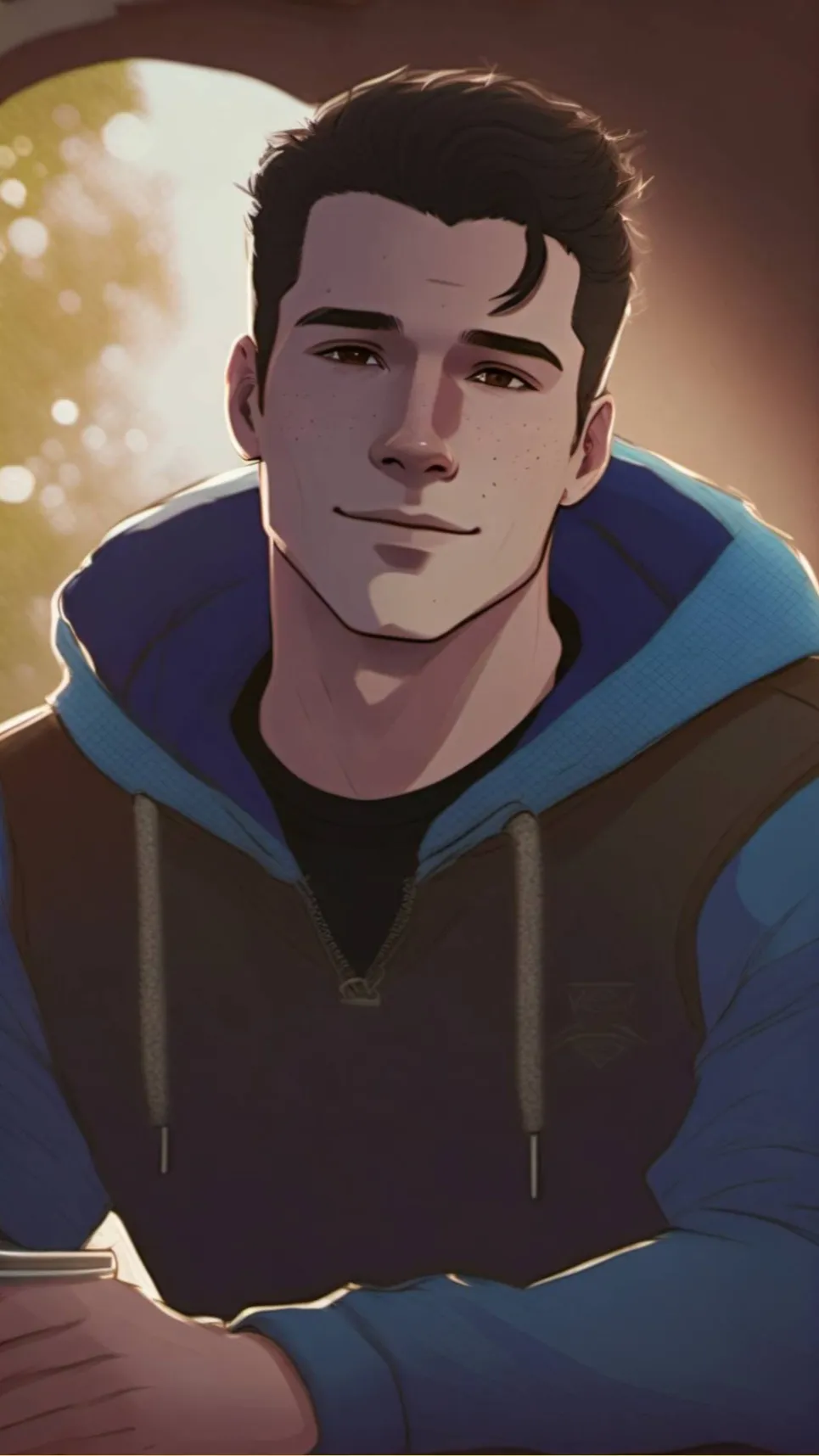 ai character: Connor background