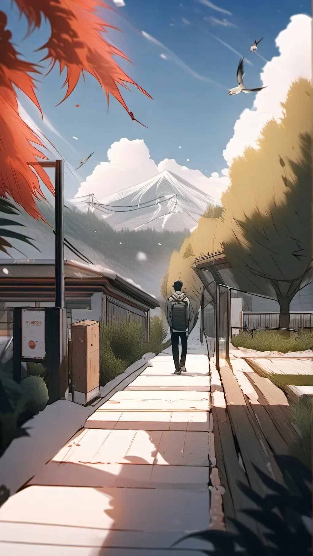 ai character: Fundamental noel background