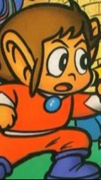 ai character: Alex Kidd background