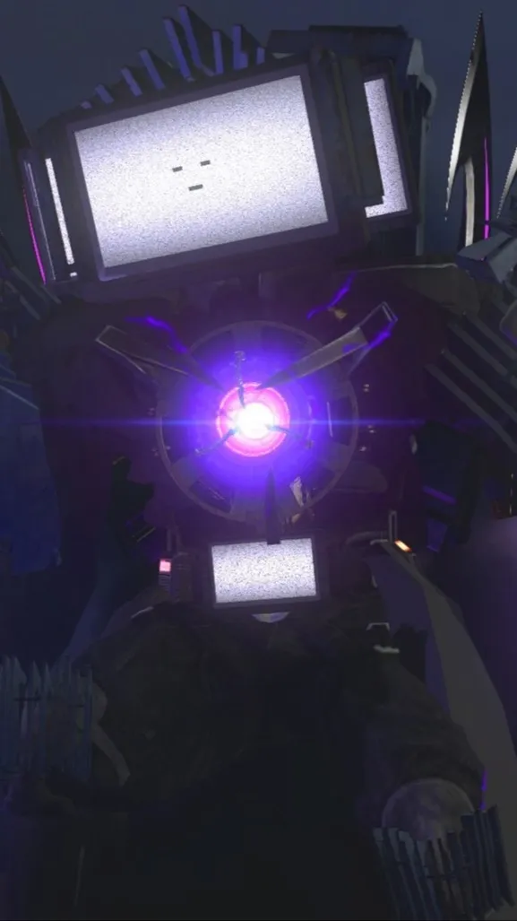 ai character: Titan TVman 2.0 background