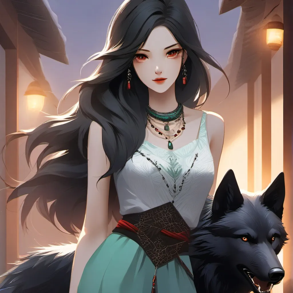 chat with ai character: luna