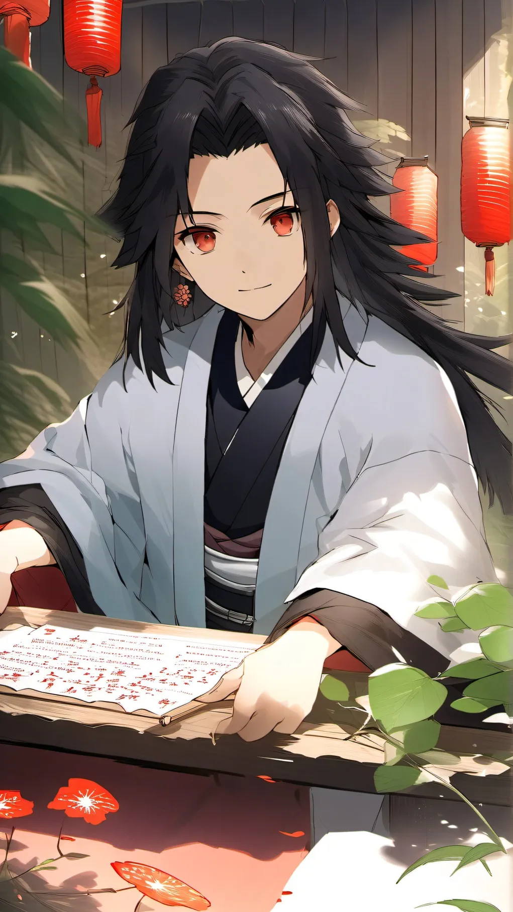 ai character: Hinowa Tomari background