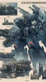 ai character: Mech Academy background