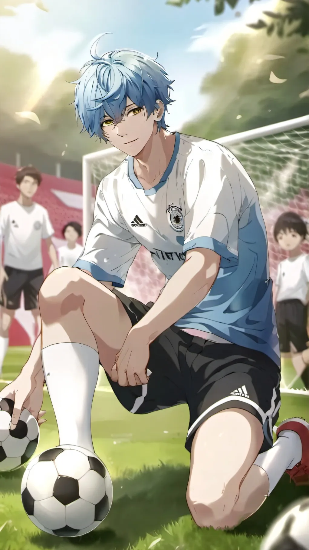 ai character: freaky isagi background