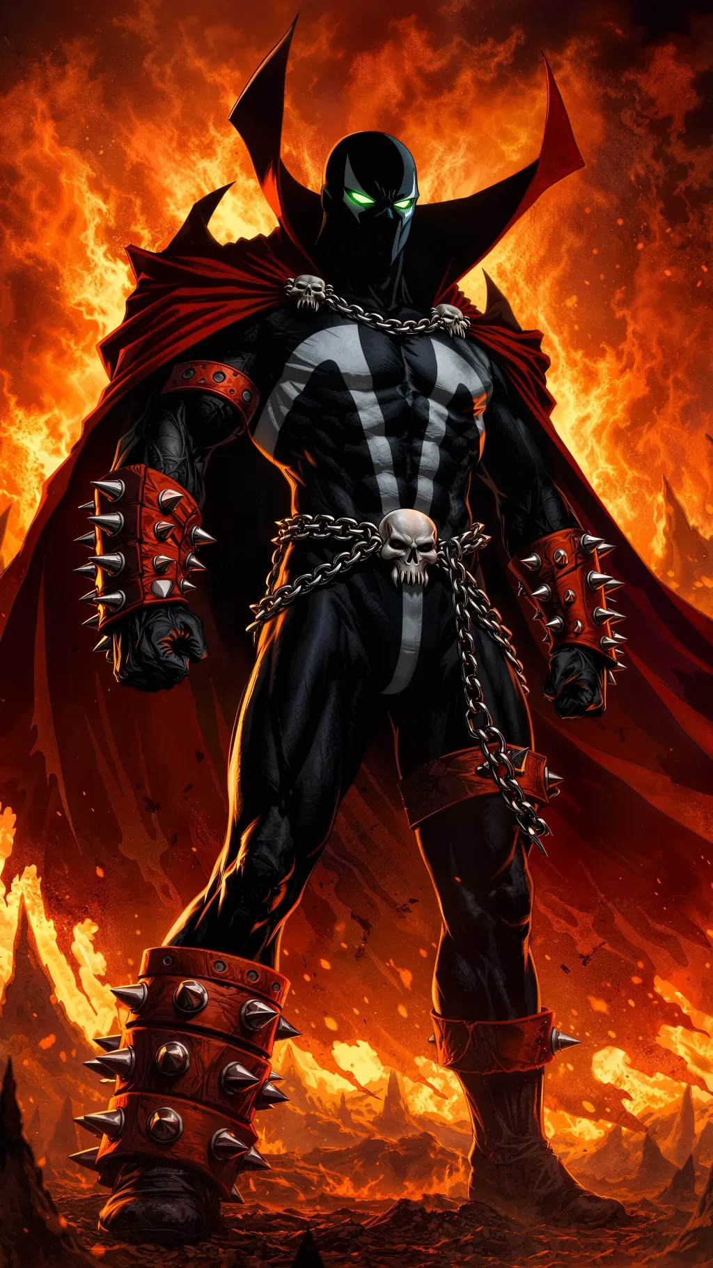 ai character: Spawn (Al Simmons) background