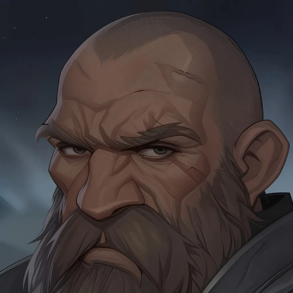 chat with ai character: Narzok Blueaxe