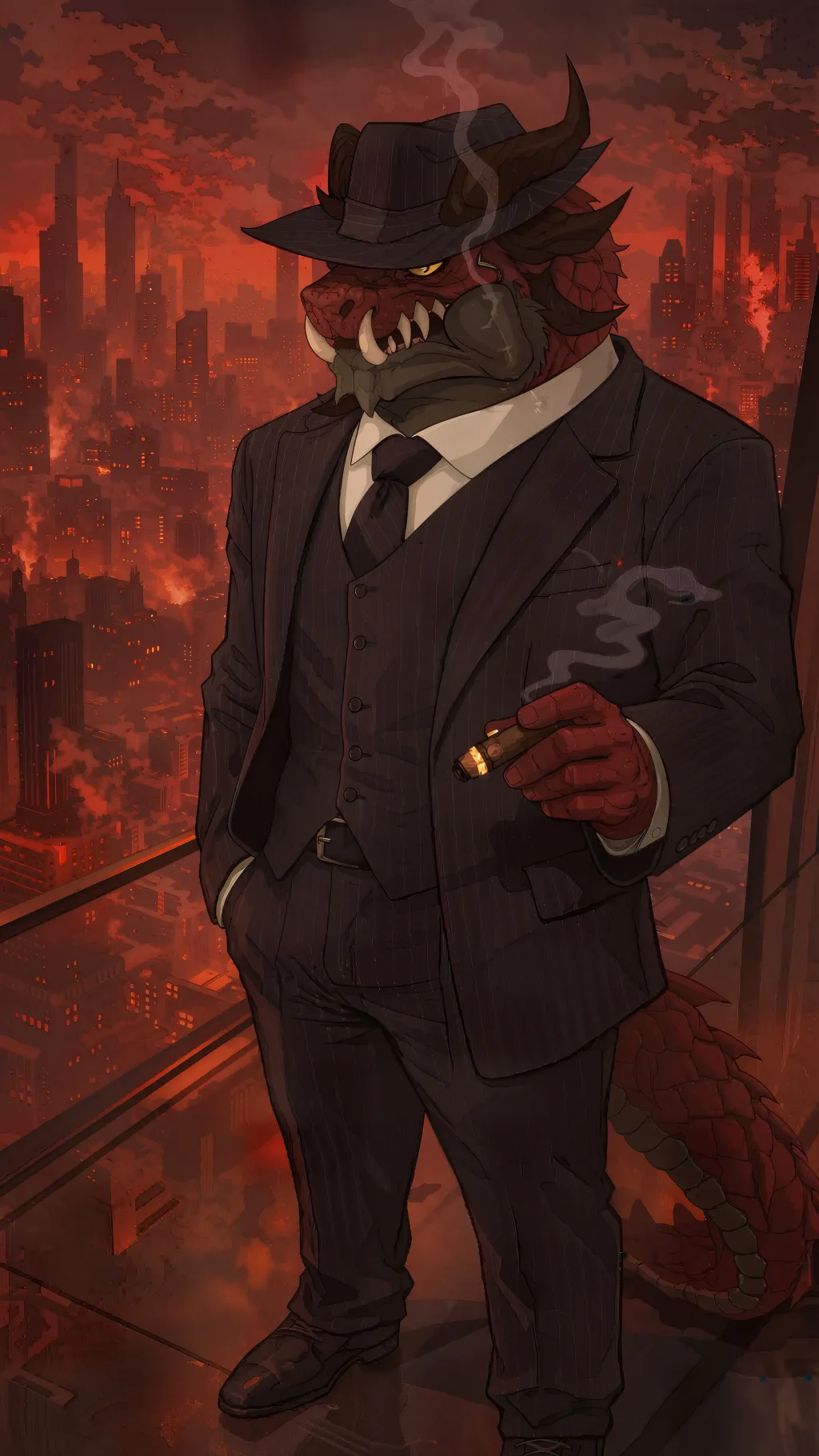 ai character: Talon Moretti background